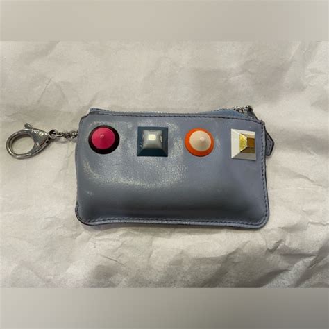 fendi keyring wallet|fendi wallet on chain sale.